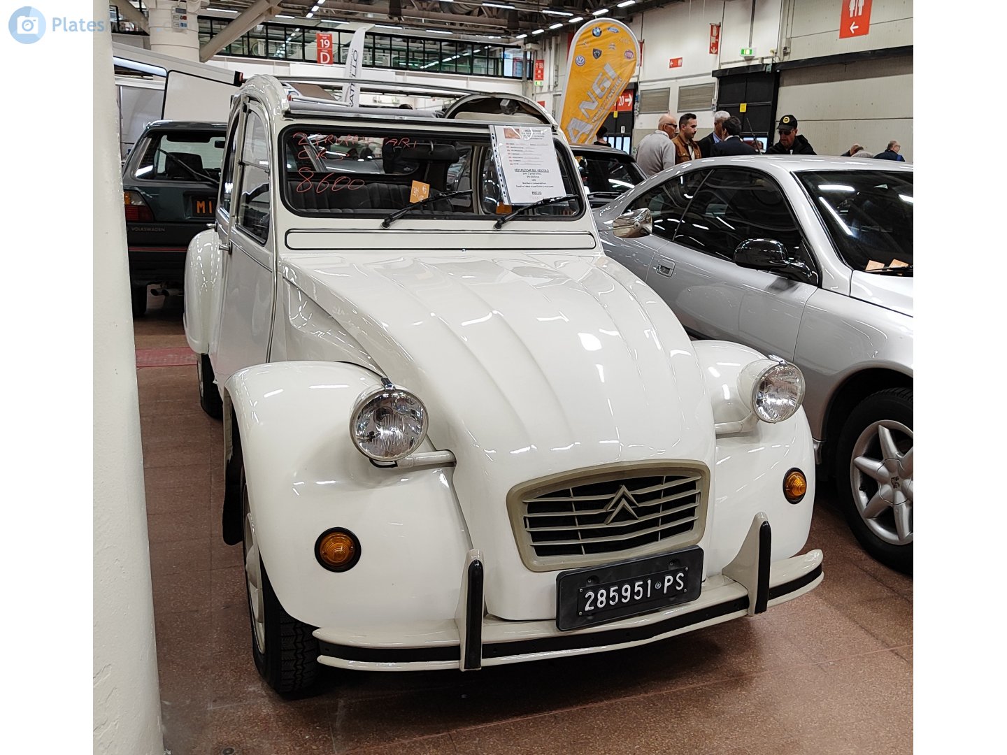 PS 285951, Citroёn 2CV 1st gen Sedan, 1949–1990