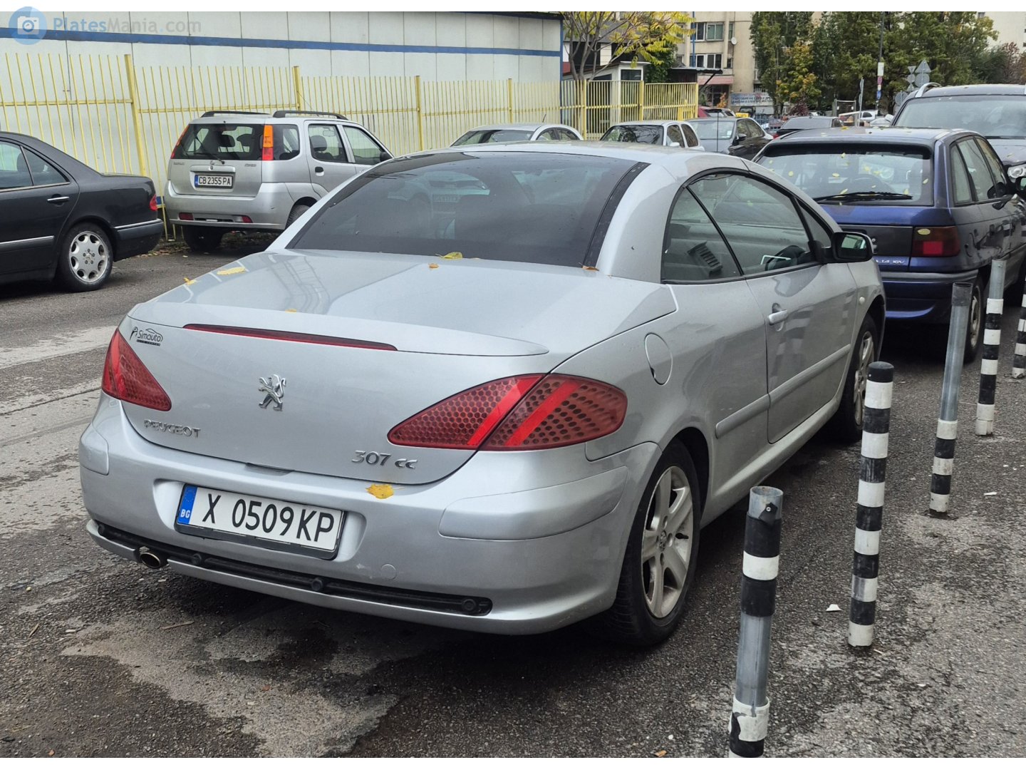 X 0509 KP, Peugeot 307 1st gen CC Cabriolet (T5/T6), 2003–2008