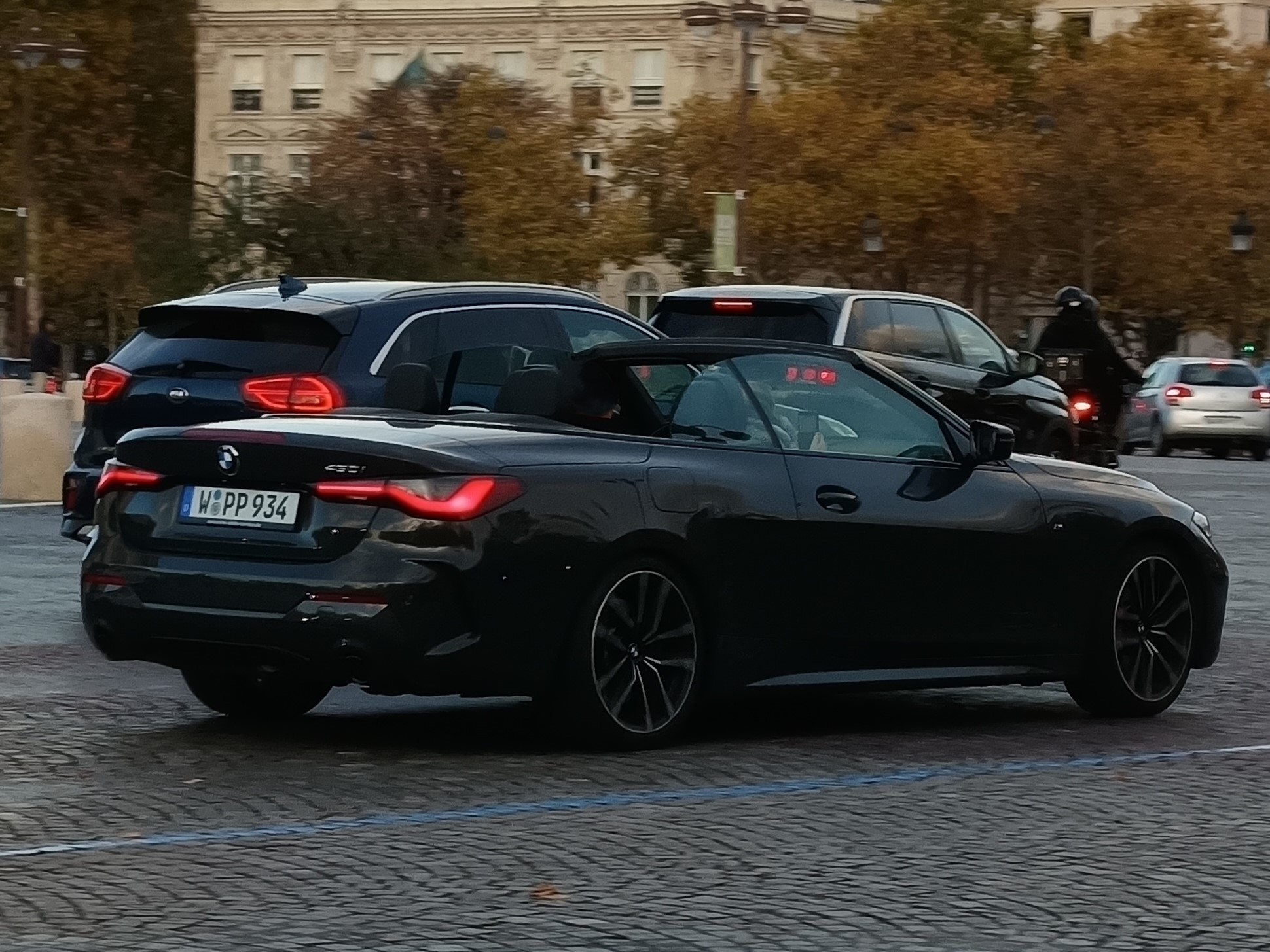 W PP 934, BMW 4 Series 2nd gen Cabrio (G23), 2020–