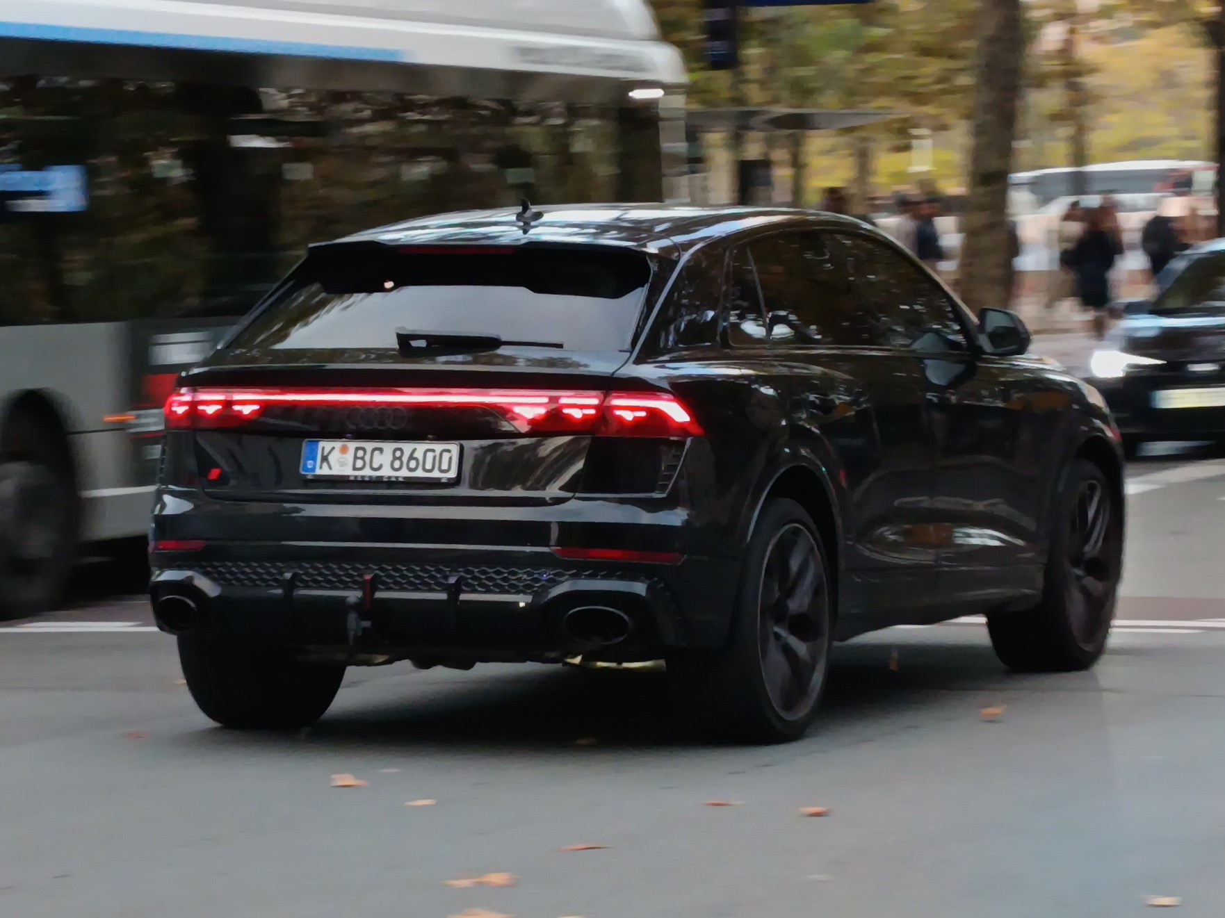 K BC 8600, Audi RS Q8 1st gen (4MN), facelift, 2024–