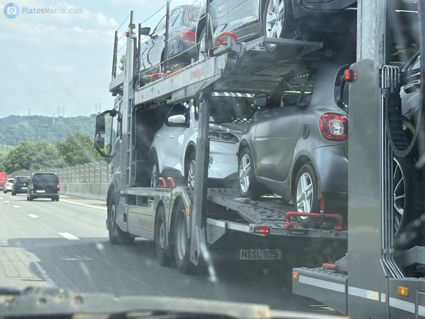 N SL 925, Regular plates 