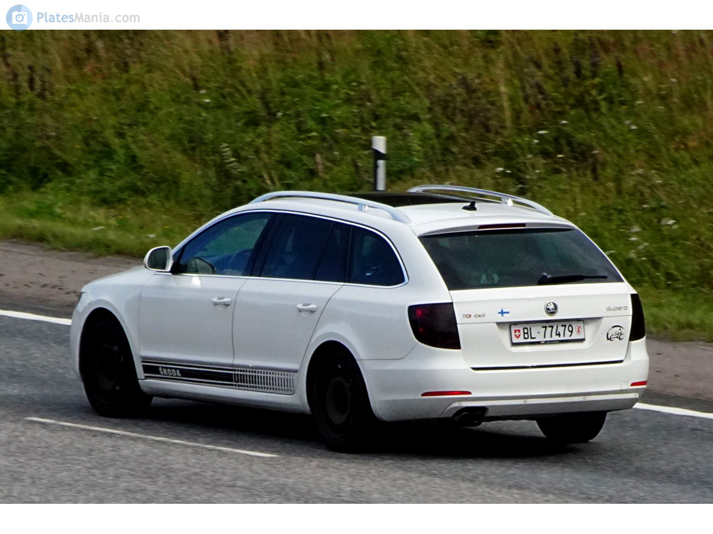 BL 77479, Skoda Superb 2nd gen Combi (B6/3T5), 2008–2013