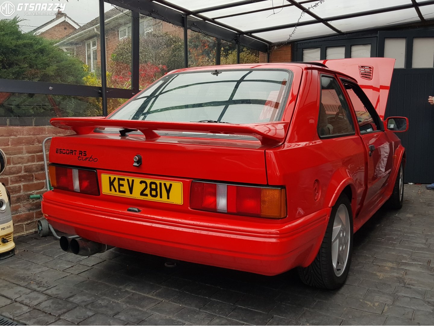 KEV281Y, Ford Escort 4th gen 3-door Hatch (ABF; Global-market), 1986–1992 (–1995 for LATAM-market)