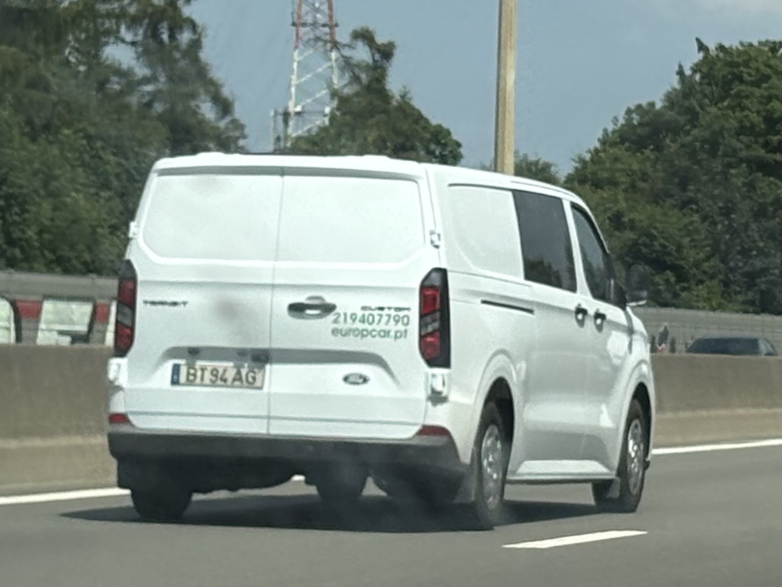 BT 94 AG, Ford Transit Custom 