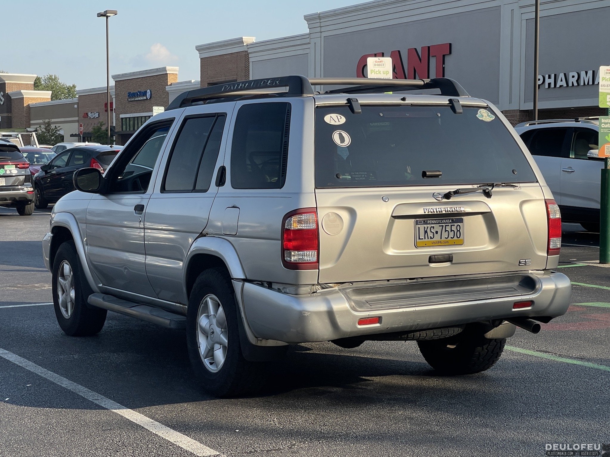 LKS-7558, Nissan Pathfinder 2nd gen (R50), facelift, 1999–2004