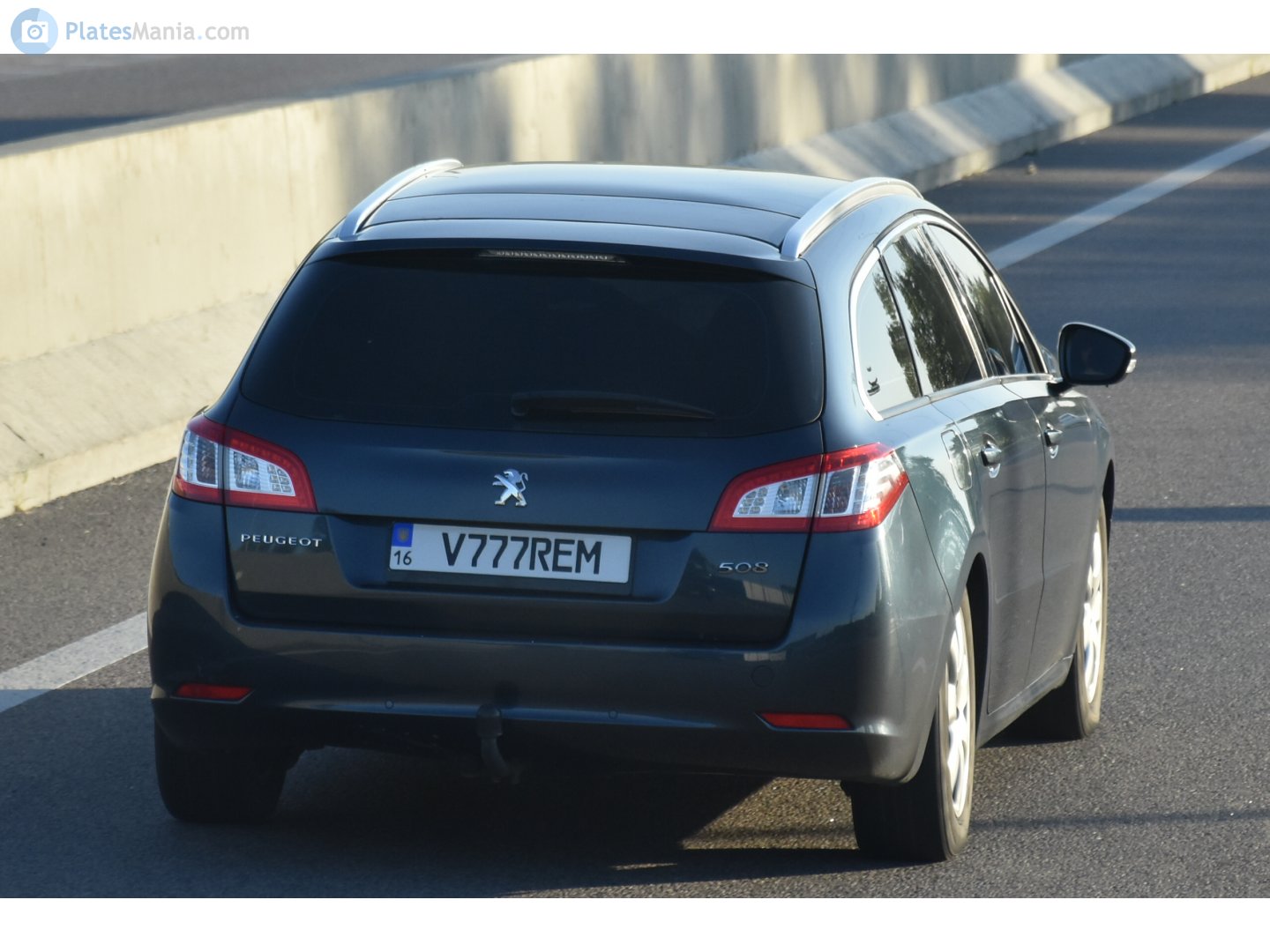 16 V777REM, Peugeot 508 1st gen SW Wagon (W22), 2010–2014