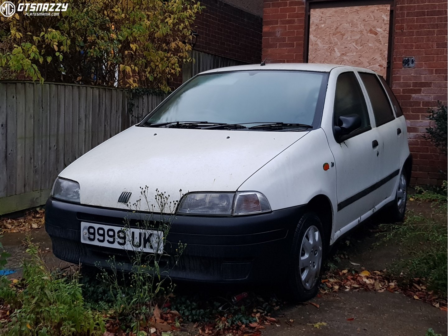 9999UK, FIAT Punto 1st gen 5-door Hatch (176), 1993–2000