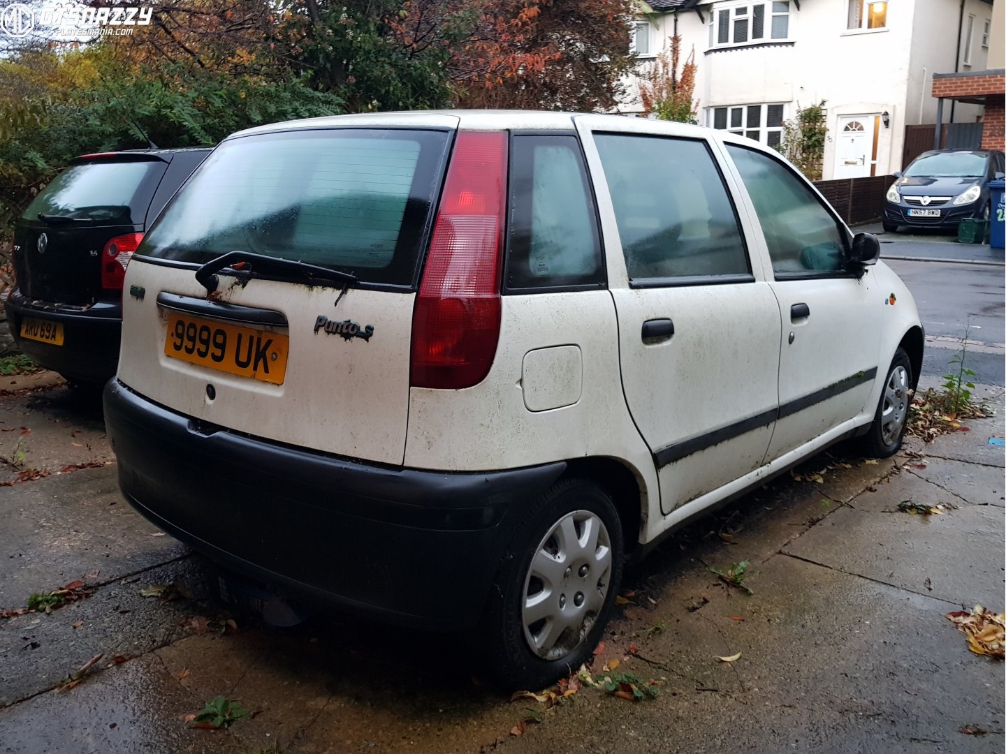 9999UK, FIAT Punto 1st gen 5-door Hatch (176), 1993–2000