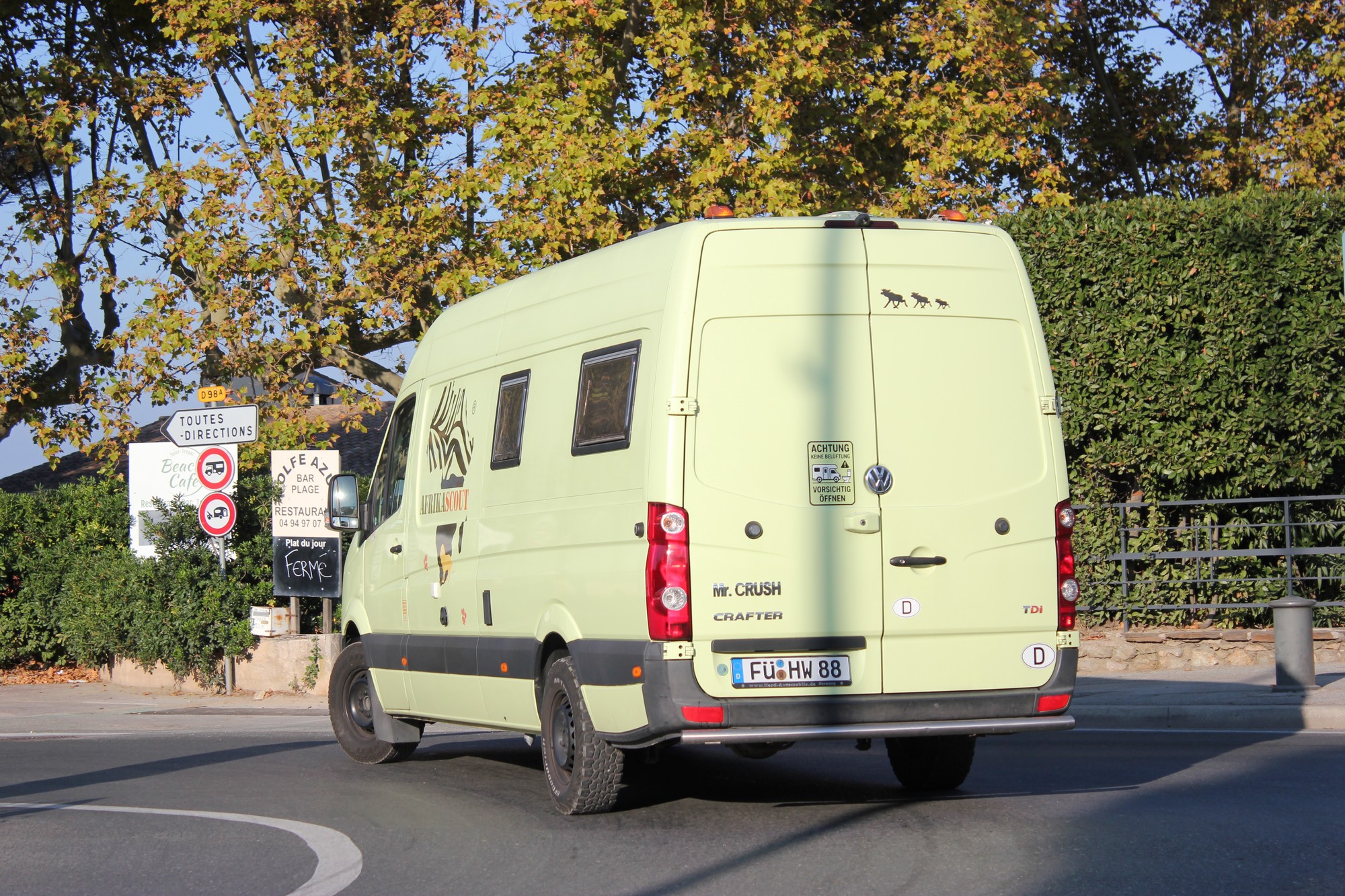 FÜ HW 88, Volkswagen Crafter 2nd gen Van (SY/SZ), 2016–