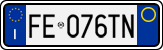 License plate of Italy, Cars (1994 year series)