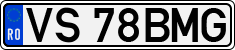 License plate of Romania, Regular plates