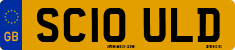 License plate of the United Kingdom, 2001 year system