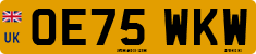 License plate of the United Kingdom, 2001 year system