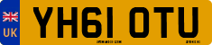 License plate of the United Kingdom, 2001 year system