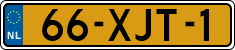 License plate of the Netherlands, Cars