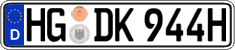 German license plate, Plates for oldtimers (type 