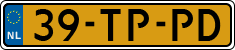 License plate of the Netherlands, Cars