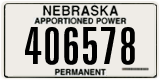 Nebraska, Apportioned