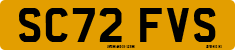 License plate of the United Kingdom, 2001 year system