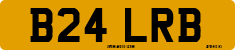 License plate of the United Kingdom, 1983 year system