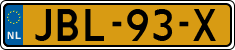 License plate of the Netherlands, Cars