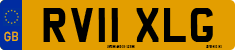 License plate of the United Kingdom, 2001 year system