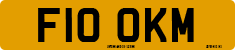 License plate of the United Kingdom, 1983 year system