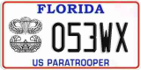 Florida, Specialty plates (XXXXX)