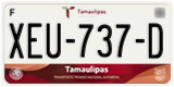 Tamaulipas, Cars (AAA-000-A)