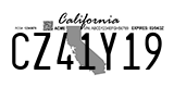California, Temporary (AB12C34)