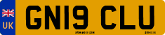 License plate of the United Kingdom, 2001 year system