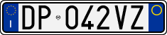 License plate of Italy, Cars (1994 year series)