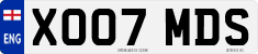 License plate of the United Kingdom, 2001 year system