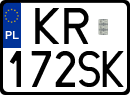 License plates of Poland, Regular car plates