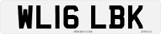 License plate of the United Kingdom, 2001 year system