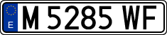 License plates of Spain, 1971 year series