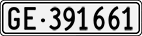 License plate of Switzerland, Cars