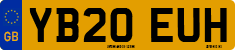 License plate of the United Kingdom, 2001 year system