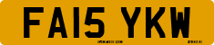 License plate of the United Kingdom, 2001 year system