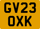 License plate of the United Kingdom, 2001 year system