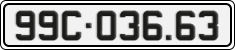 License plate of Vietnam, Cars