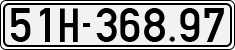 License plate of Vietnam, Cars