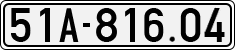 License plate of Vietnam, Cars