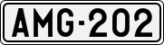 License plate of Finland, Cars
