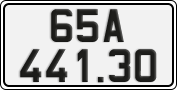 License plate of Vietnam, Cars