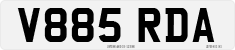 License plate of the United Kingdom, 1983 year system