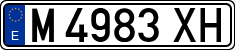 License plates of Spain, 1971 year series
