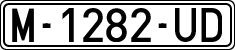 License plates of Spain, 1971 year series