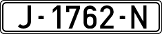 License plates of Spain, 1971 year series
