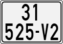 License plate of Vietnam, Motorcycles
